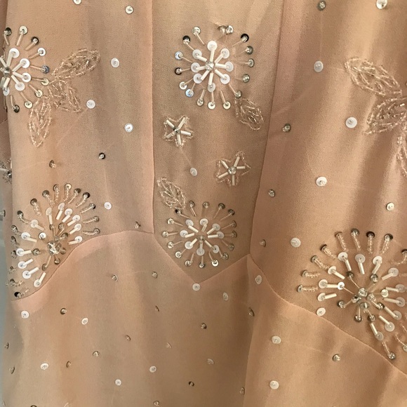 Pale pink tank with sequins - Picture 3 of 3